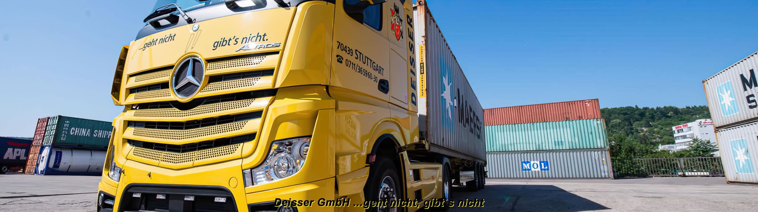 Deisser GmbH / Transportlogistik Seecontainer / Kontakt